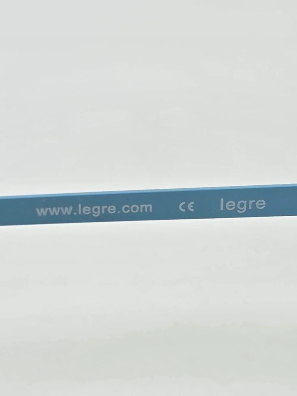 Legre LE5081 Col. 1246 Black on Sky Blue Eyeglasses Frame w/ Case 52-18-135
